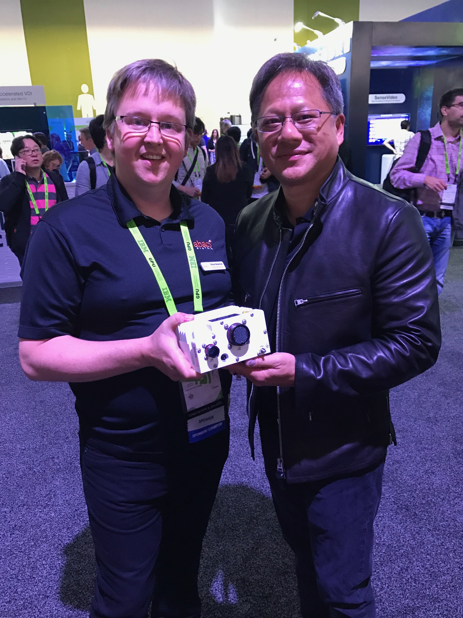Abaco Meets Jensen Huang