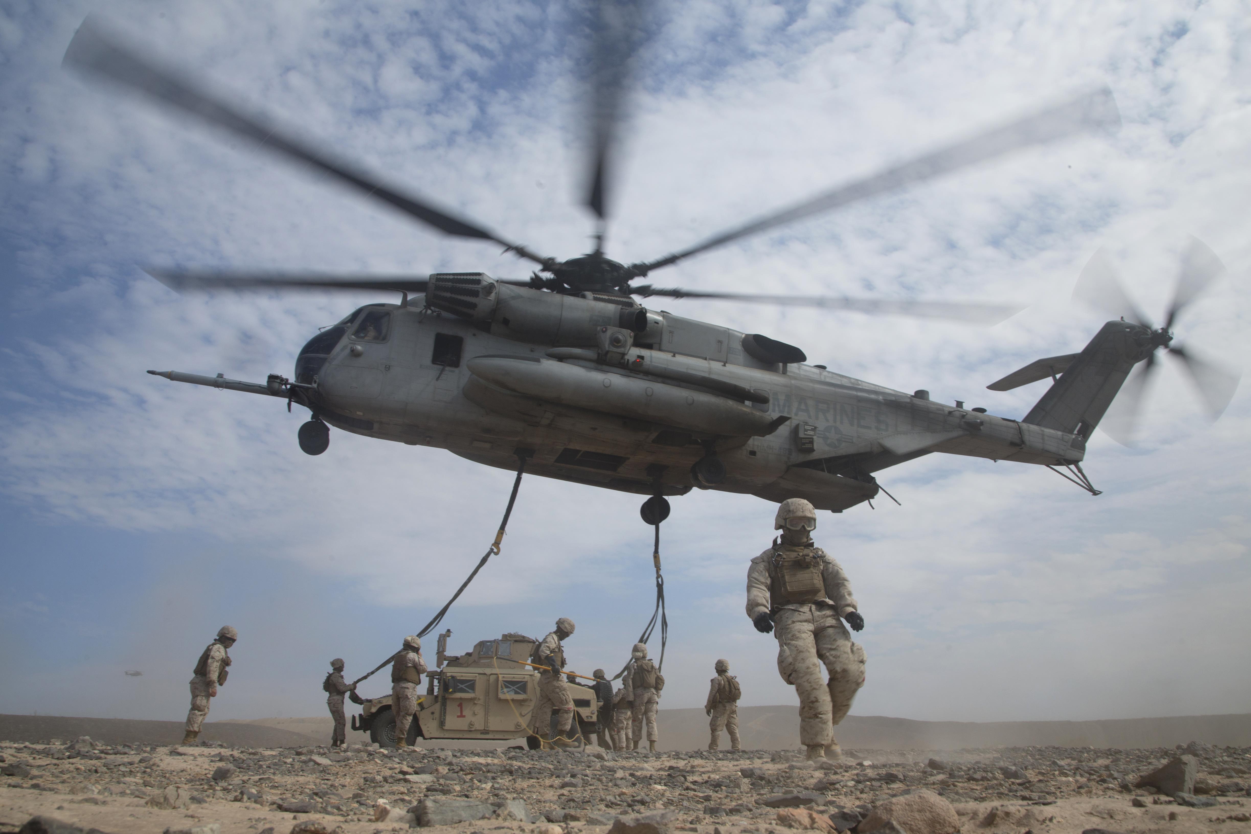Marine helicopter