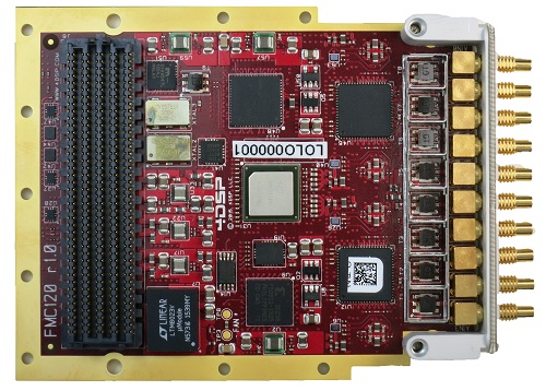 FMC120 ADC and DAC board